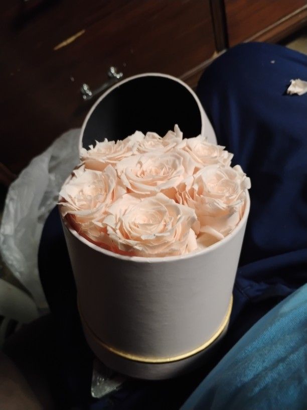 Real rose In A box Smells Amazing