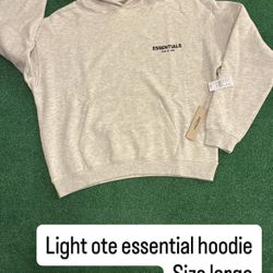 Light Ote Essential Hoodie All Sizes Esells_turlock On Insta