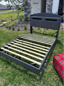Full Size Bed Frame (and bed if needed)