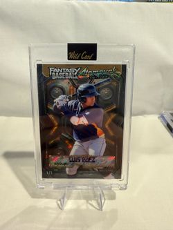 !MINT! 26 Wild Card Fantasy Baseball Atompunk Luis Baez 1/1