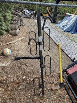 Hitch bike carrier
