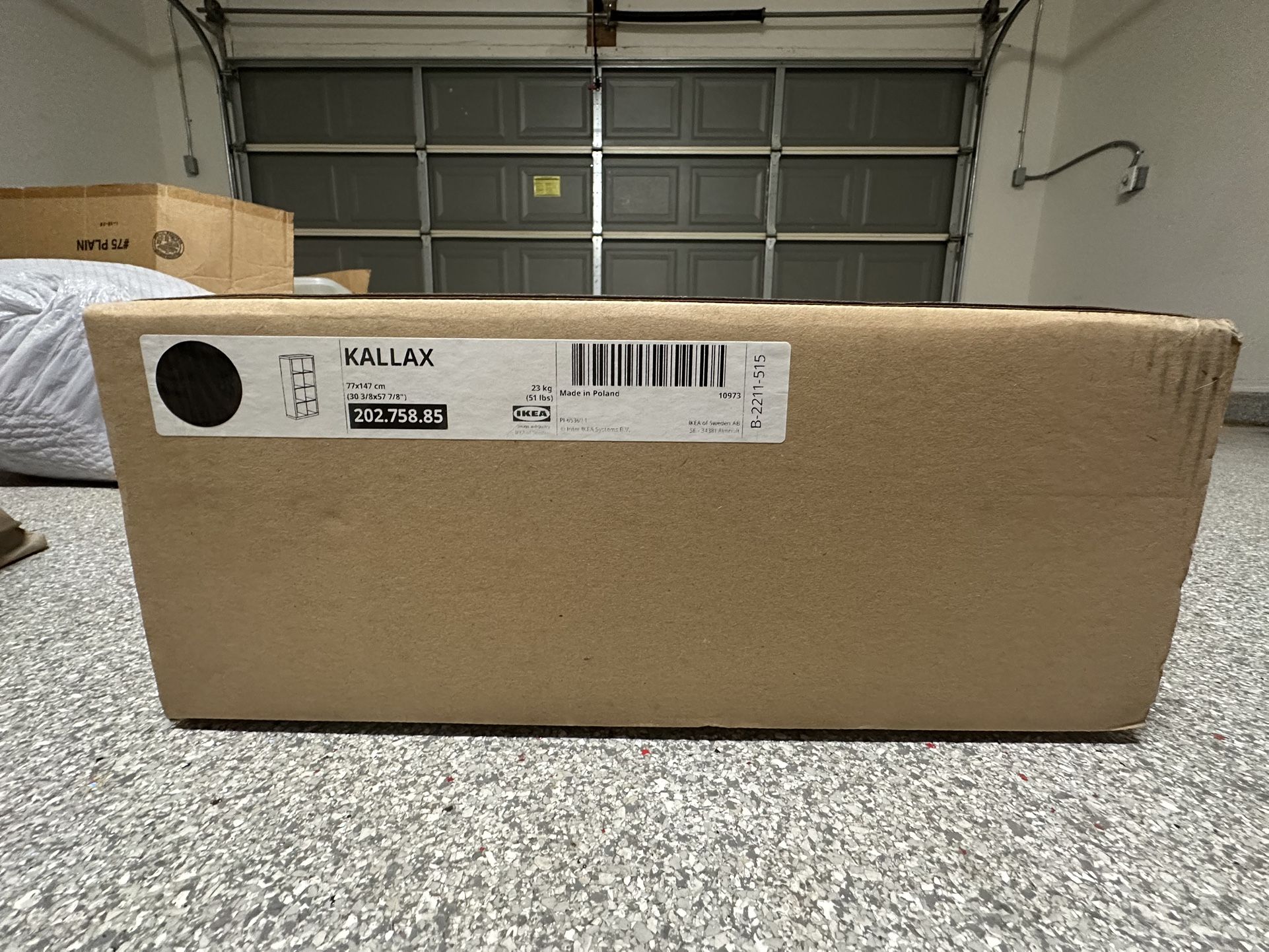 2 White IKEA Book Shelves