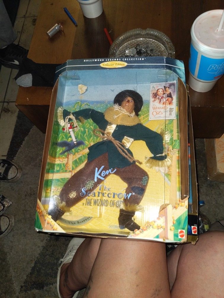 Barbie Ken Poseable Wizard Of Oz Scarecrow