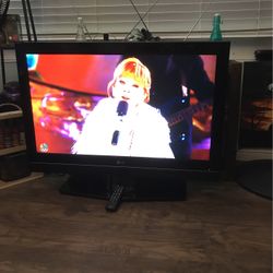 37” LG TV w/  Remote Control