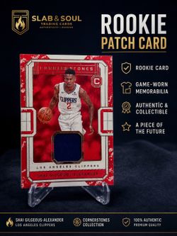 2018-2019 Panini Cornerstones - Building Blocks Shai Gilgeous-Alexander RC BB-SG