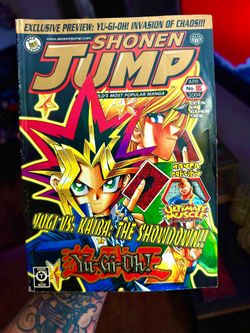 Wow 😮!! Shonen Jump Magazine - April 2004 (#16) Yu-Gi-Oh! Cover