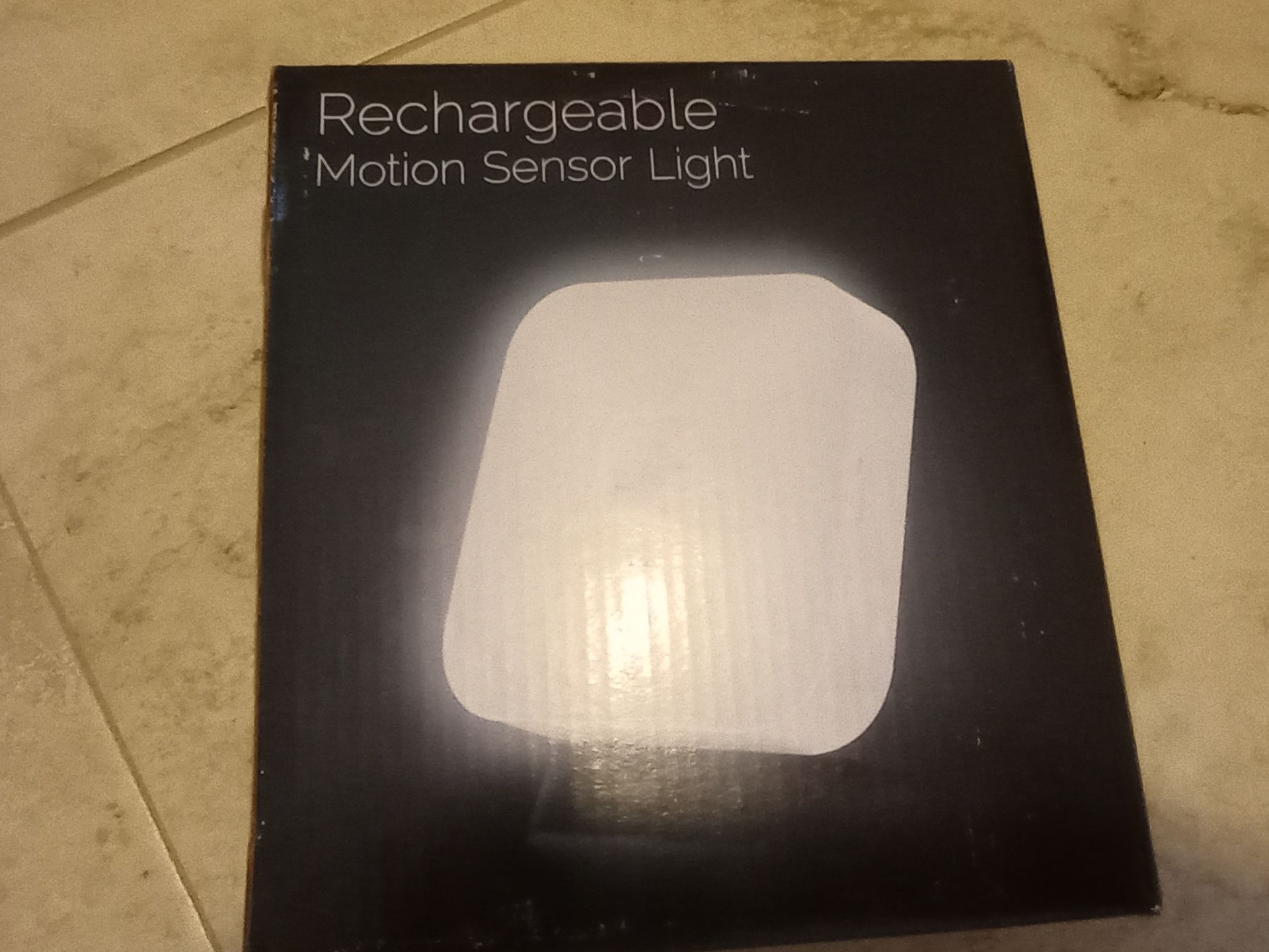 Motion Sensor Rechargeable Light