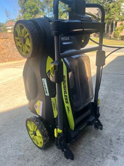 Ryobi 40V 20" Brushless Self-Propelled Cordless Lawn Mower + 3 Batteries