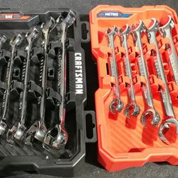 Craftsman Metric and Standard Flare Nut Wrench Set