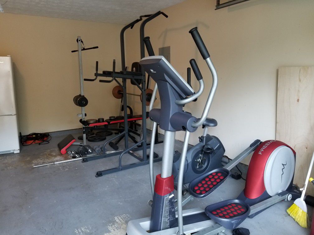 All gym equipment in picture must go!