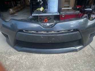 Toyota Corolla front bumper