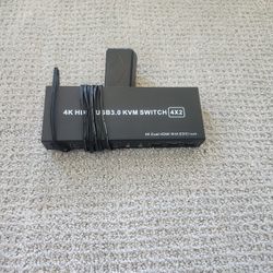 4k Hdmi USB 3.0 KVM switch 4x2
