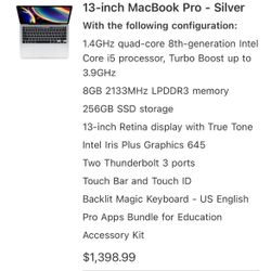 Mac Book Pro 2020 13inch