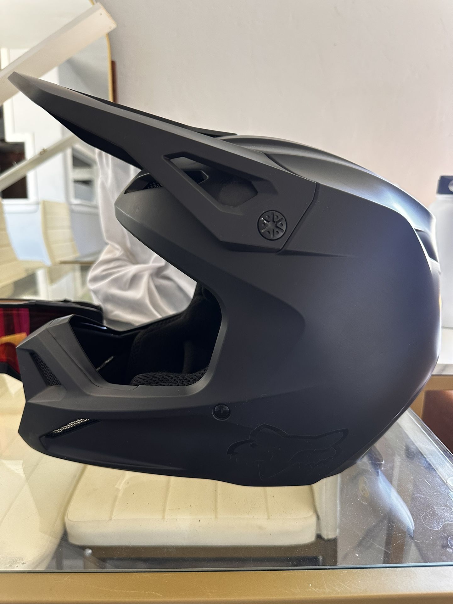Fox Helmet Black Medium 