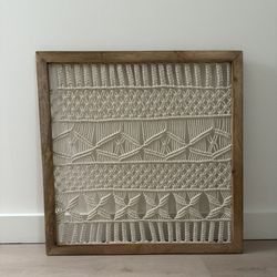 Framed Rustic Tapestry Decoration 