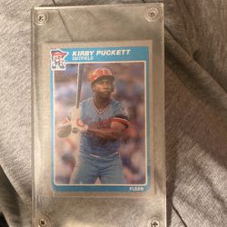 Fleer 1985 Kirby Puckett Baseball Card