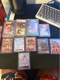 9 JAPANESE ONE- PIECE CARDS