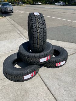 265-75-16 all terrain Tires 150$ each