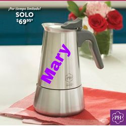 Cafetera De Expresó Para Estufa Princess House