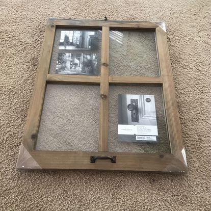 Windowpane Collage Float Frame Threshold 17” x 22” New