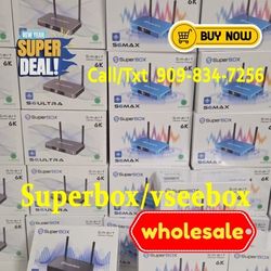 Super Boox Smart TV Box S6 Max Superbox S6 Pro