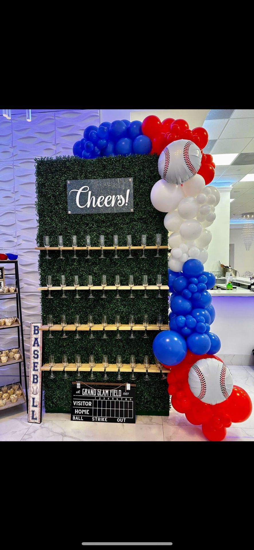 Grass Champagne Wall