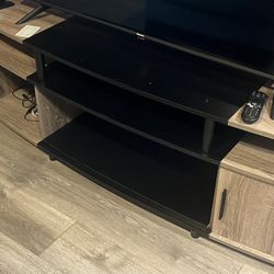 Modern Gray TV Stand – Fits up to 55–65” TV