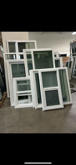 Vinal Windows And Doors, Trapezoids, Bathroom Windows Black White Almond