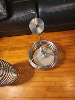 House lighting spiral coil pendant lights,