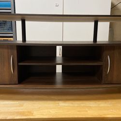 Entertainment Center with Wheels