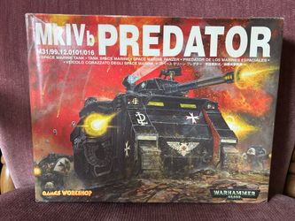 WARHAMMER 40K PREDATOR MKIVB TANK - SPACE MARINES