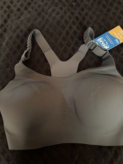 Brooks Black Sports Bra with Racerback Design