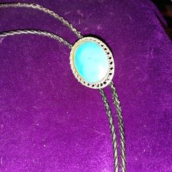 Always Trendy Turquoise(faux) BOLO Tie