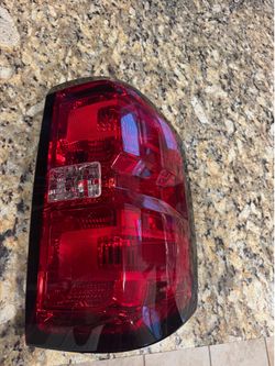 Chevrolet Silverado tail light