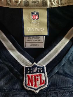 BLANK navy blue Dallas Cowboys NFL jersey 4XL