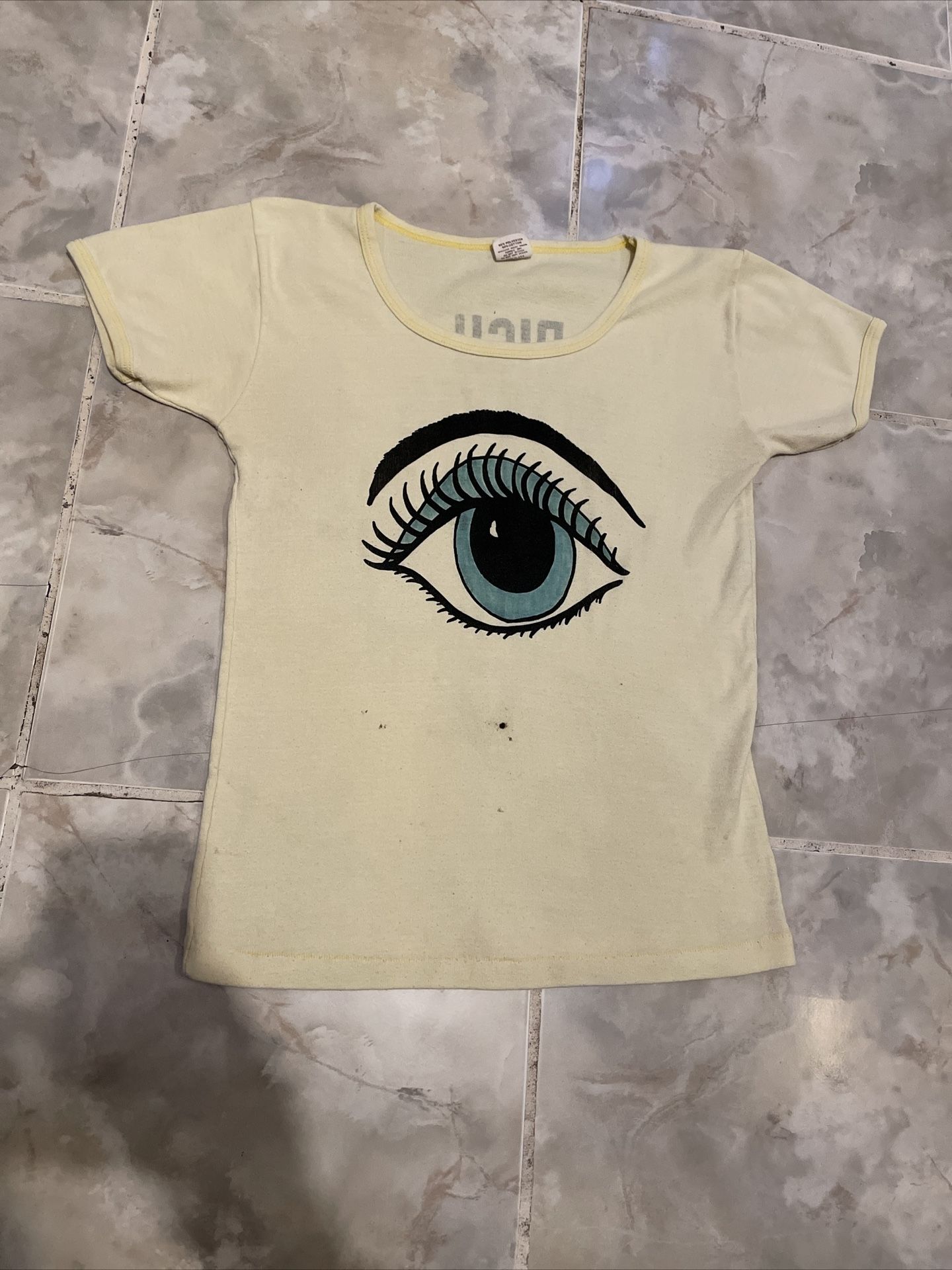 Vintage Women’s 1980s Rich Bitch Punk Grunge T-Shirt Funny Quote Single Stitch M