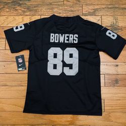 Adult, Women and youth Black Brock Bowers Las Vegas Raiders Stitched Jersey 