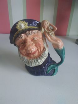 1960 Royal Doulton "Old Salt" Large Toby Mug
