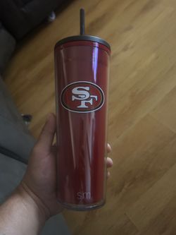 Sf 49ers plastic tumbler