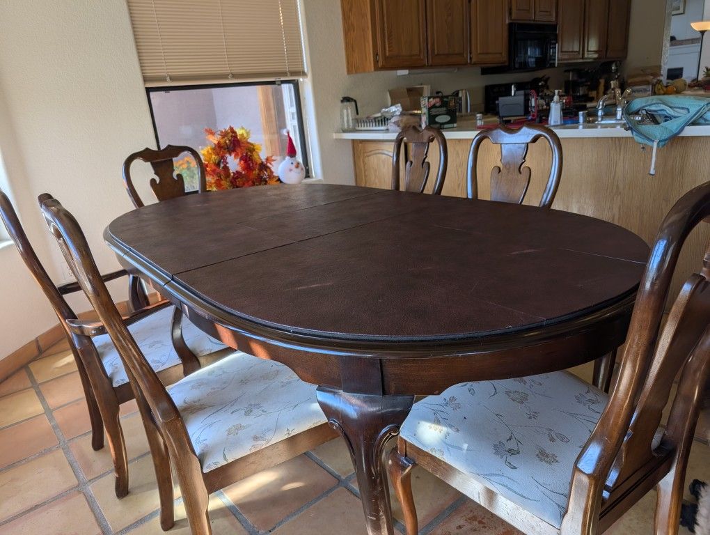 Thomasville Cherrywood Table Set