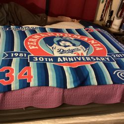 Dodgers Blanket