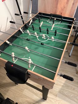 Multi Game Table - Foosball, pool, air hockey, table tennis