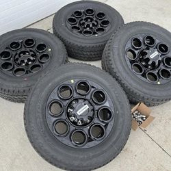 20” Ford F-250 F-350 black SD new wheels & tires