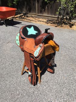 Custom Real Saddle