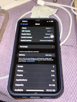 USA-TX] [H] Phone 12 (iOS 17.1.1) black 64gb - Rare Firmware Functional, free stuff included