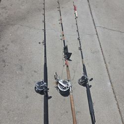Deep Sea Fishing Rods---Taking Offers