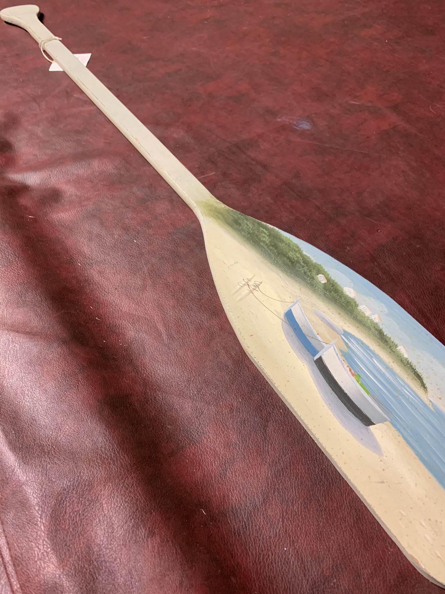 Wooden Decorative Rowing Boat Oar 47.5”.