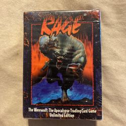 Rage The Werewolf Limited Edition Starter Deck NEW Trading Card Game apocalypse 