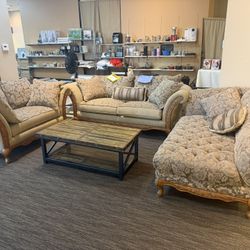 Three Piece Sofa Set