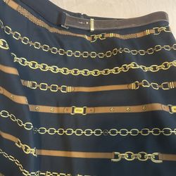 Michael Kors Charm Logo Skirt 6